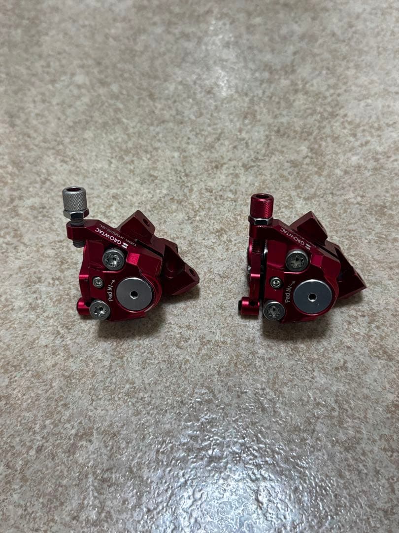 グロータック equal フラットマウント GROWTAC Equal Mechanical Disc Brake Caliper Drop（Flat Mount）