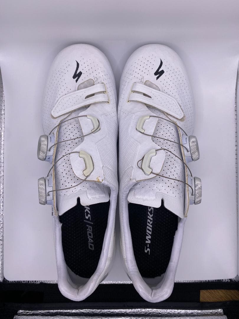 【超美品】半額！S-Works7 ホワイト EU41(26.0cm)