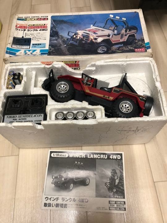 ラジコン昭和（入手困難）ウインチ ランクル 4WD - メルカリ
