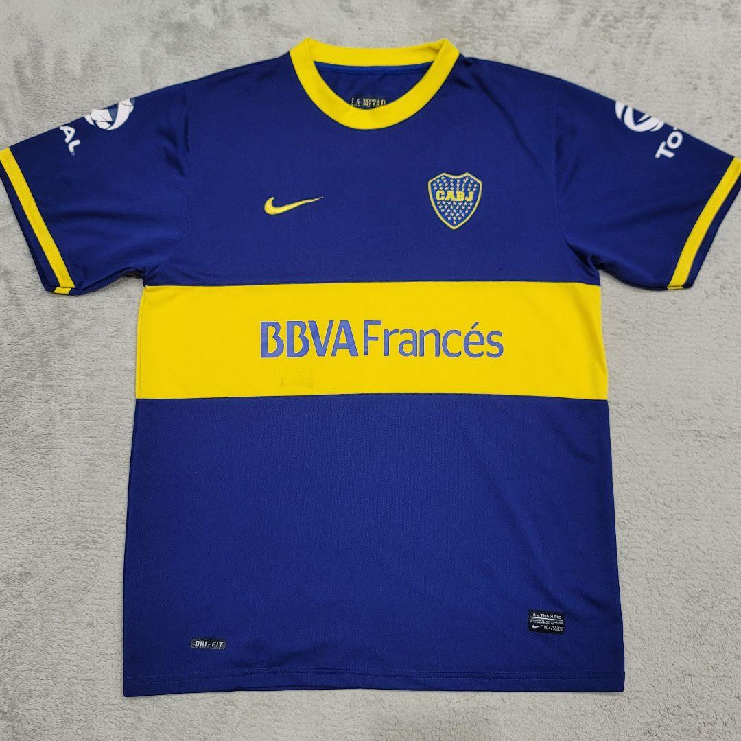 ボカ・ジュニアーズ 13-14 ユニフォーム XL NIKE 青 黄色 ナイキ