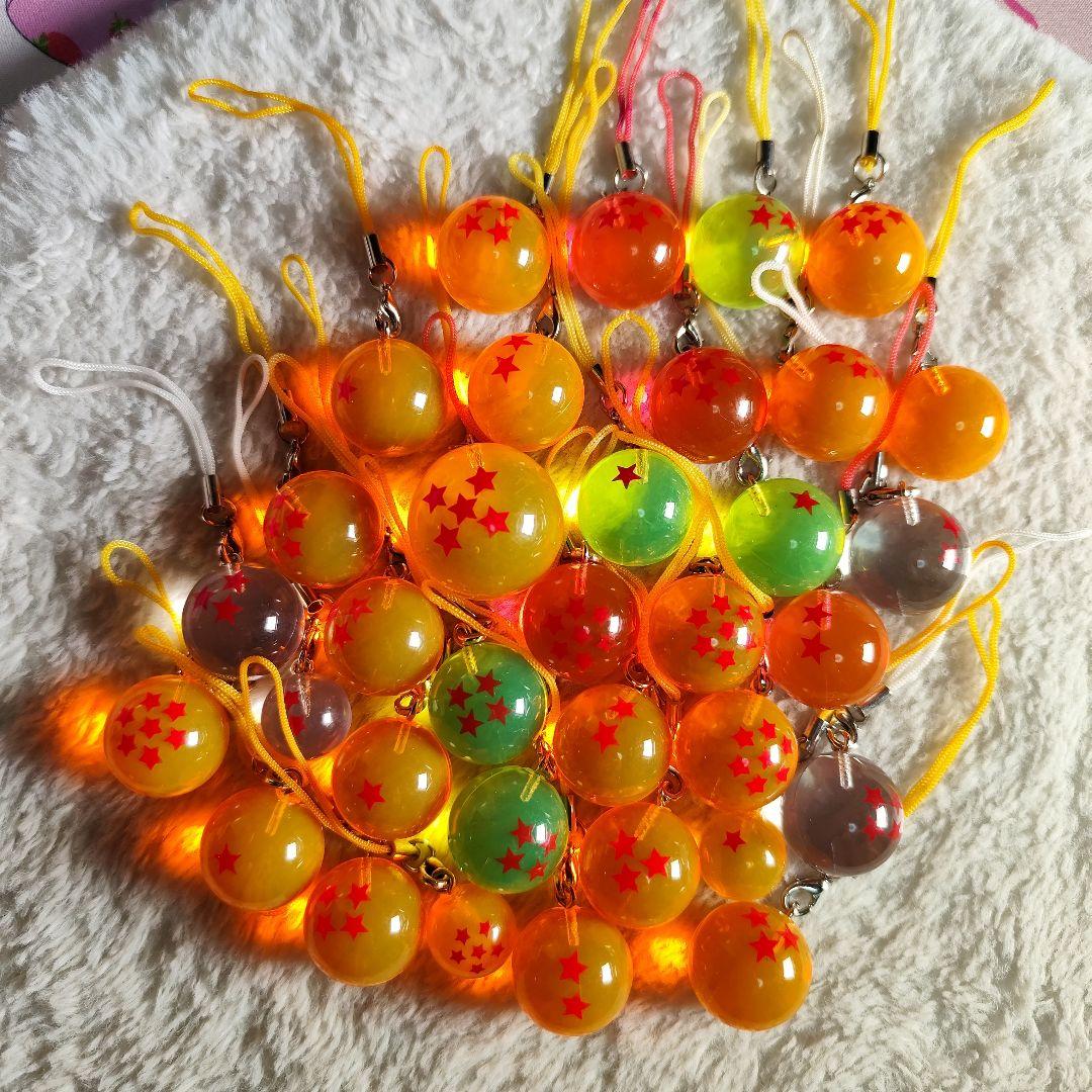 希少】ドラゴンボール ボール型 ストラップ 34個セット - メルカリ