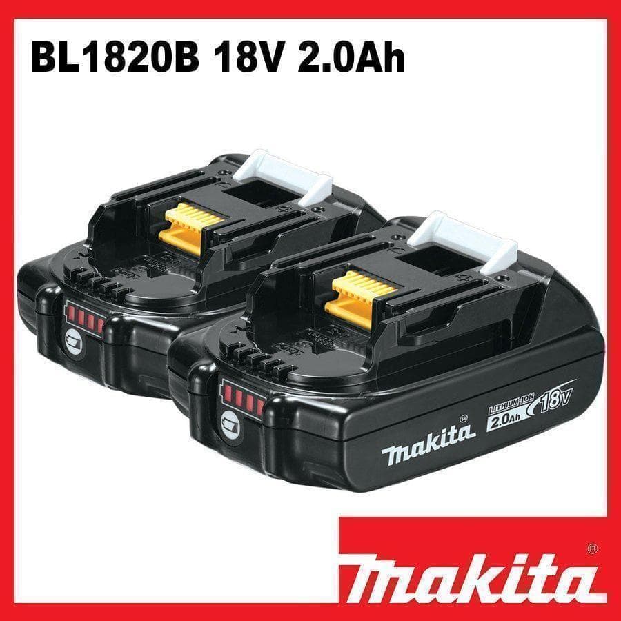 2個セット マキタ バッテリー USA 純正 BL1820B 18V マキタ（makita） 18V バッテリー 純正 BL1820B 2個セット 2.0Ah 電池