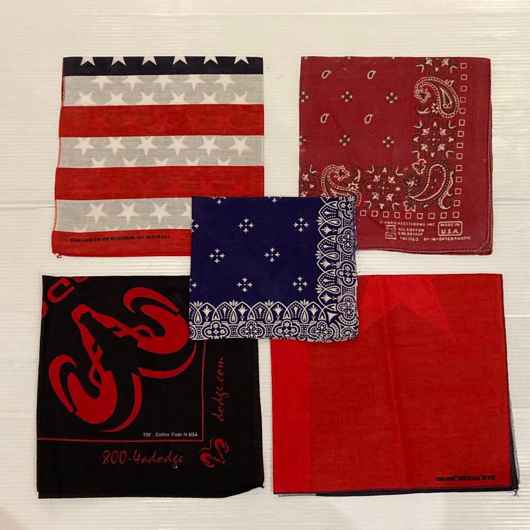 70s 80s FAST COLOR ビンテージ バンダナ まとめ売り USA - メルカリ