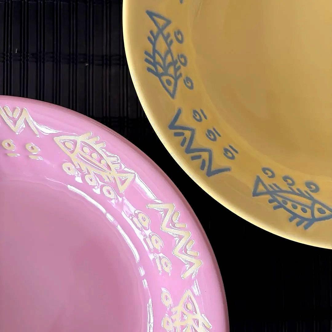 未使用保管品】【藤井風】魚柄ミッチャム カレー皿 パスタ皿 5色