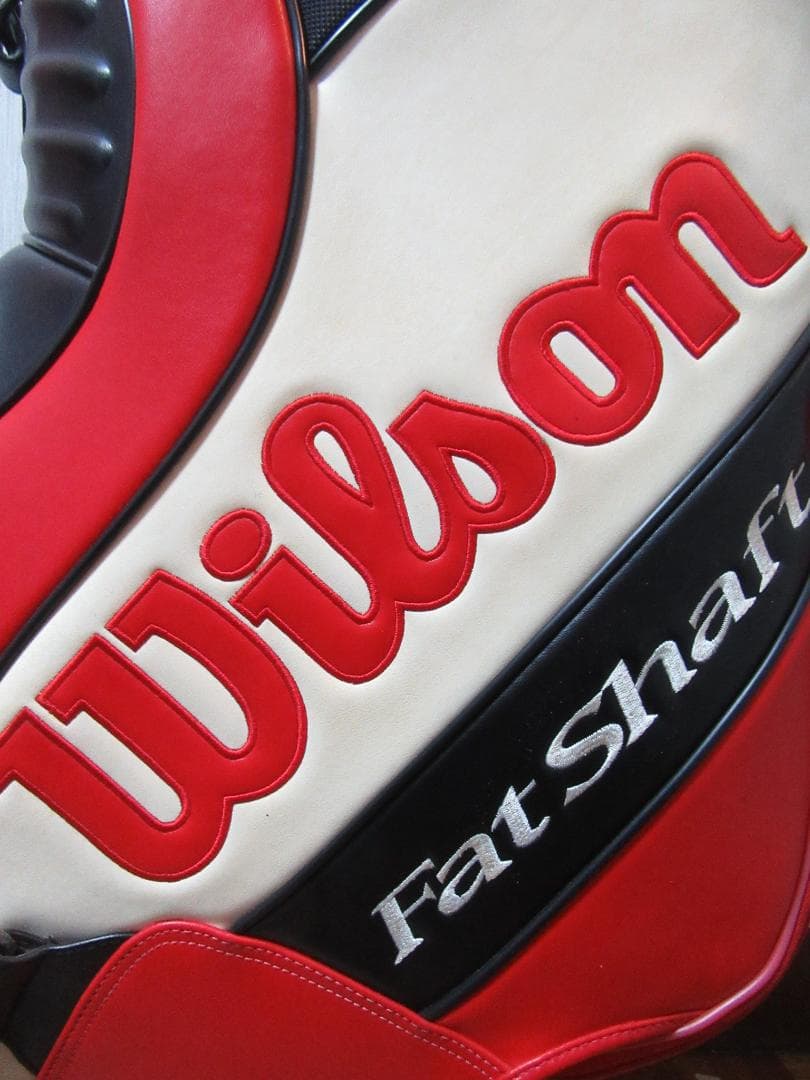 ☆激レア コレクション☆ウイルソン☆FatShaft☆3点式バック☆レッド