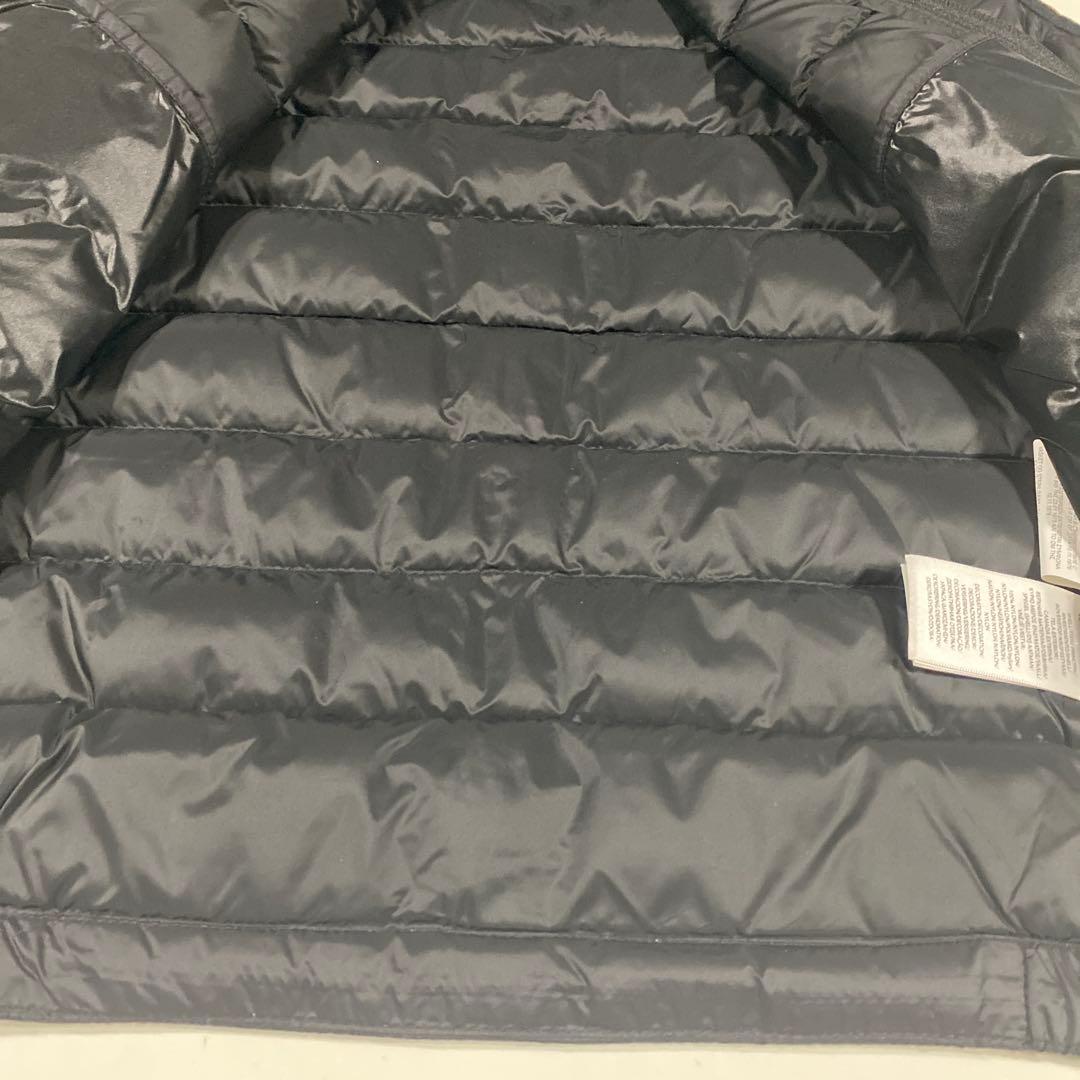 ラルフローレン XSTP 165 88A ダウンベスト 黒 ブラック 赤 - メルカリ