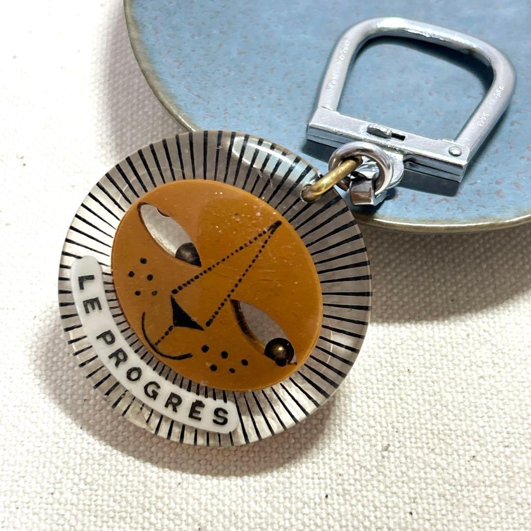 ブルボン BOURBON フレンチ キーホルダー ライオン LE PROGRES