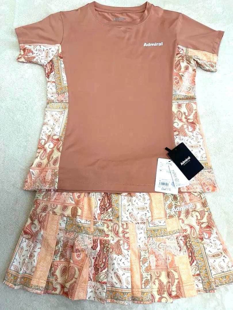 Admiral テニスLサイズ トップス＆スコートセット Admiral テニスLサイズ トップス＆スコートセット admiral アドミラル