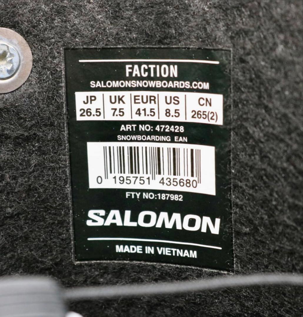 スノーボード SALOMON FACTION 26.5cm