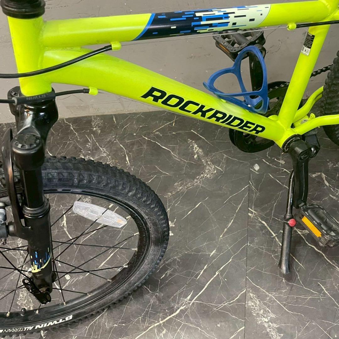 【3】《一般車》子供用スポーツ車 ROCKRIDER グリーン 黄緑