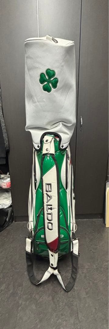 BALDO キャディバッグ ホワイト グリーン レッド - メルカリ