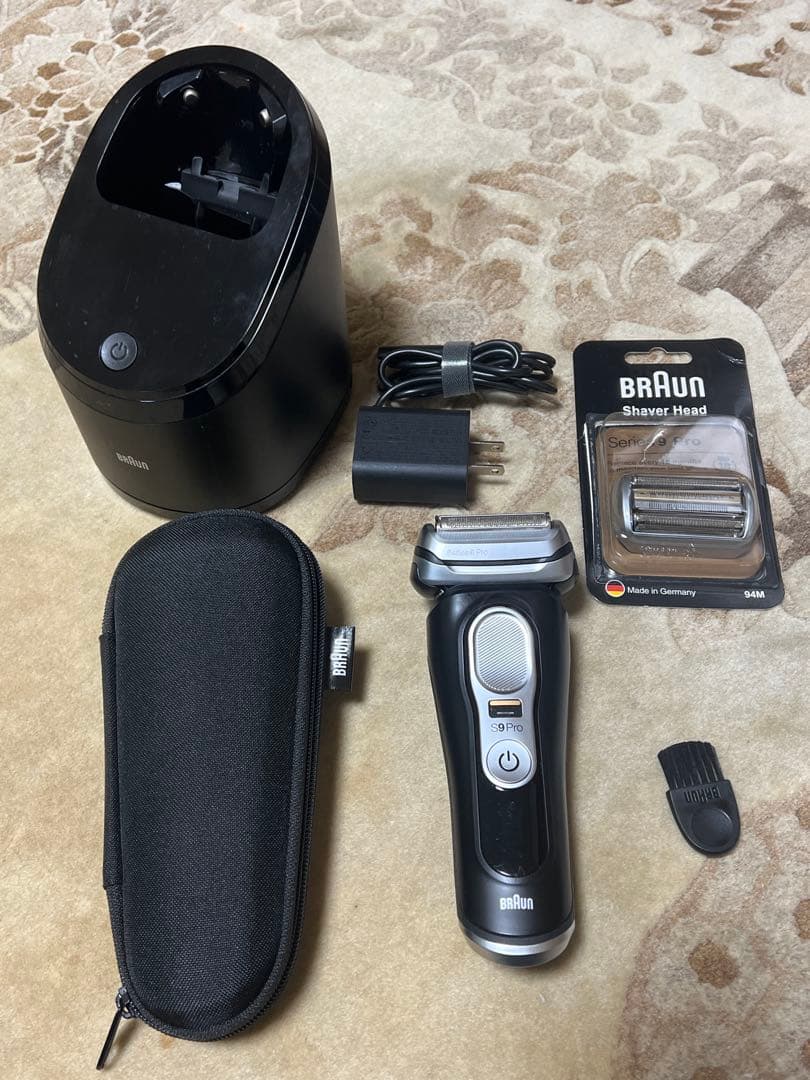 Braun S9 Pro シリーズ9 Pro 9450cc 中古 Free Shipping! Braun Men's Series 9 PRO+ Electric Shaver with