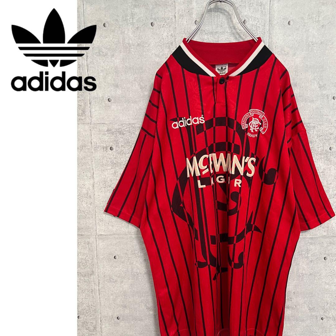 グラスゴーレンジャーズ限定品アウェイ半袖ユニフォーム　スコットランド 赤　刺繍. 0000000136542_ibFVNRK.jpg