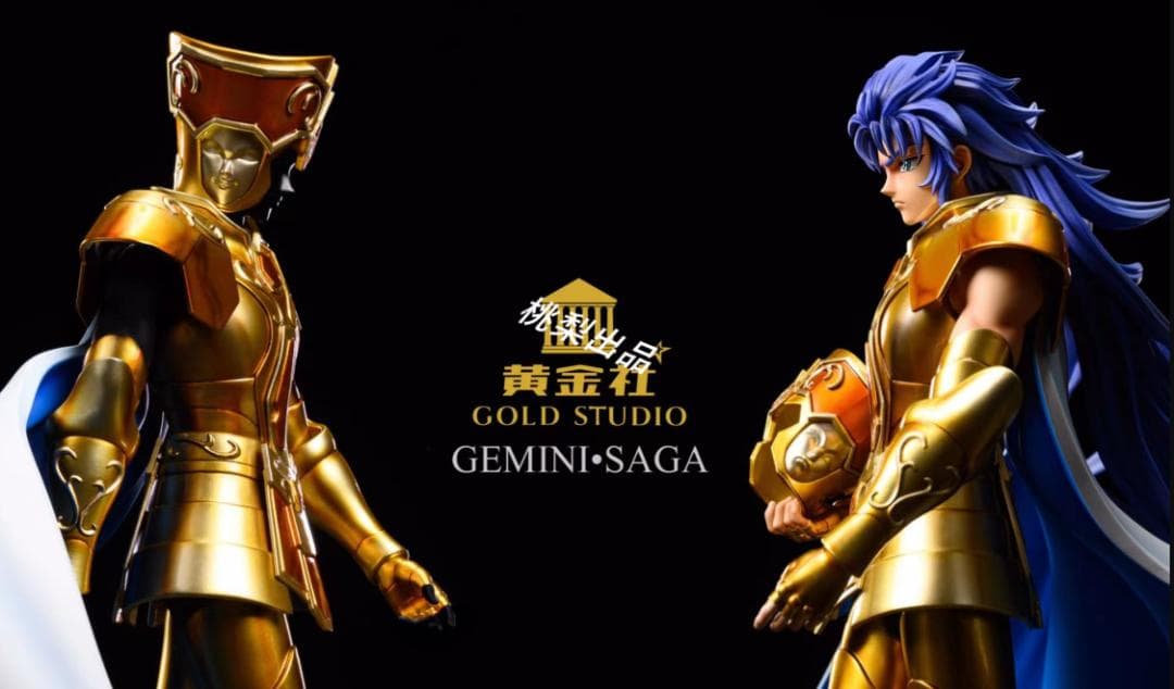 新品未開封 聖闘士星矢 黄金社 ジェミニサガ ガレージキット ガレキ