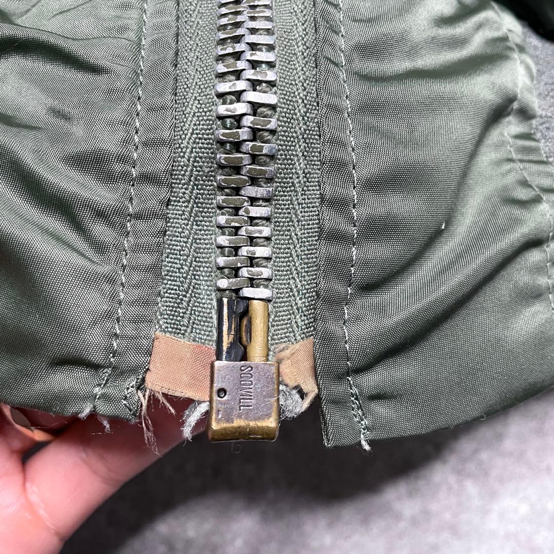 激渋70s アルファ社製 米軍実物 ma1 scovill gripper】 - メルカリ