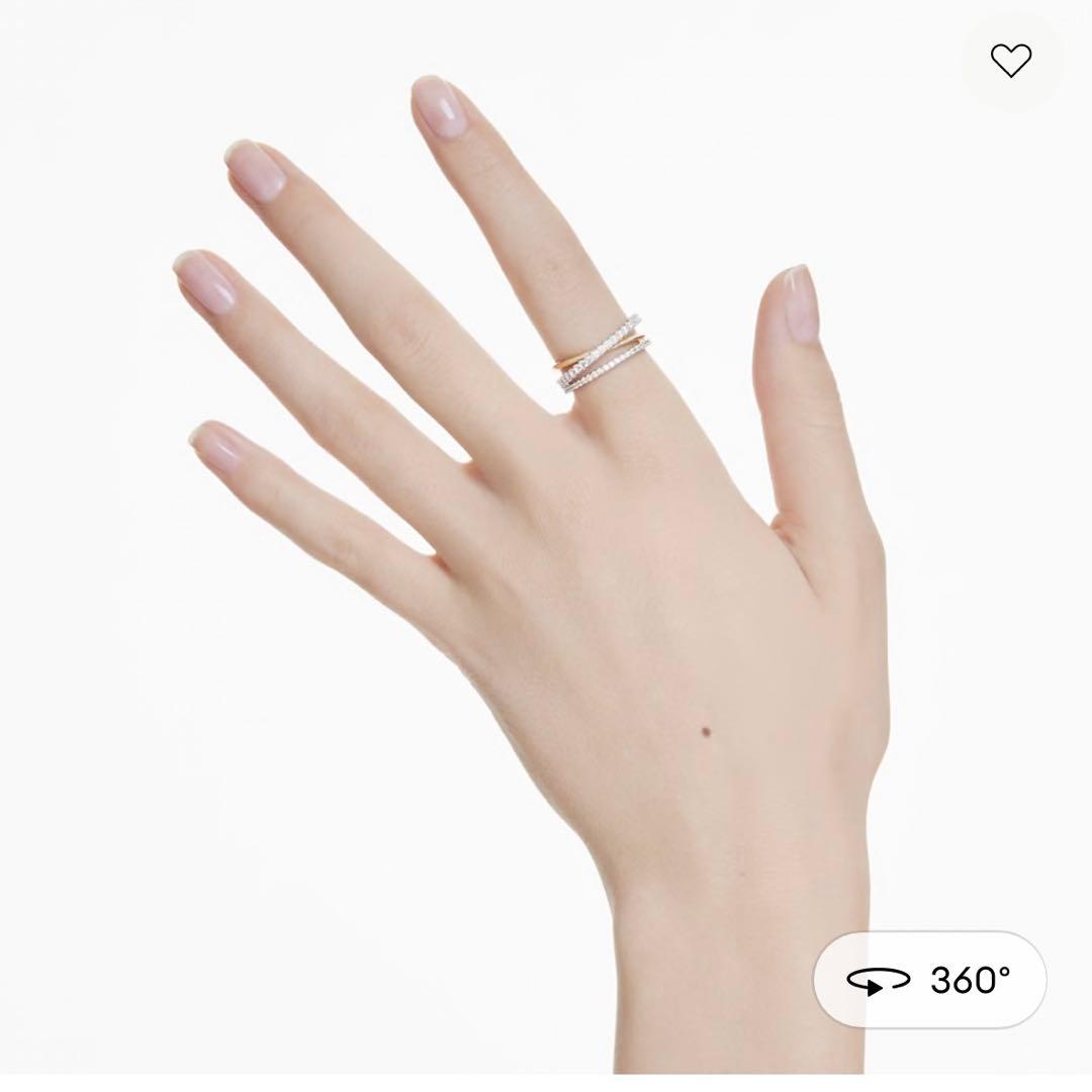 SWAROVSKI Hyperbola リング 52 試着のみ - メルカリ