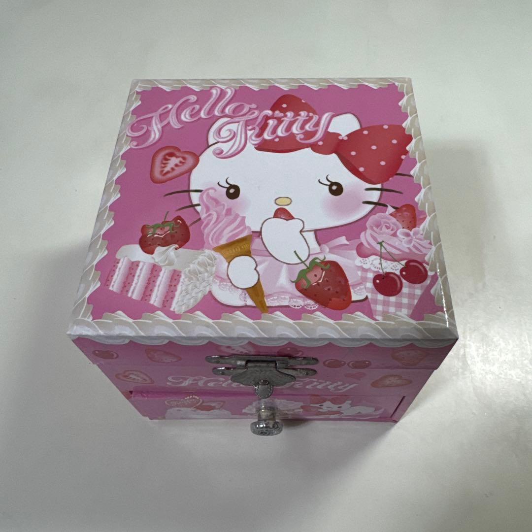 レア】キティちゃん オルゴール - メルカリ