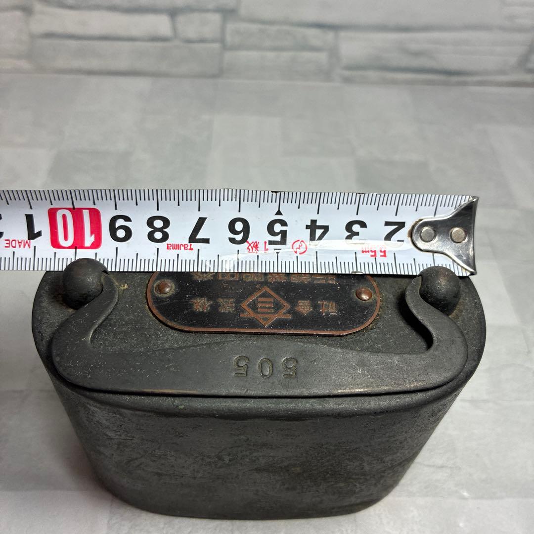 森田貯蓄銀行 非売品 貯金箱 真鍮 昭和 レトロ 鍵なし - アンティーク