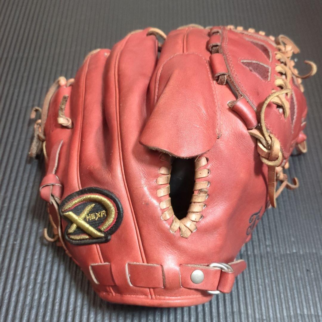 ヘキサ HEXA 日本製 Xシリーズ ファーストバック 投手用 軟式グローブ ヘキサ HEXA 日本製 Xシリーズ ファーストバック トップ 投手用 軟式