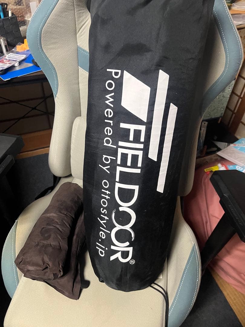 FIELD DOOR スリーピングマット 50x630x198cm 枕セット FIELDOOR（フィールドア） | 枕付き車中泊マット