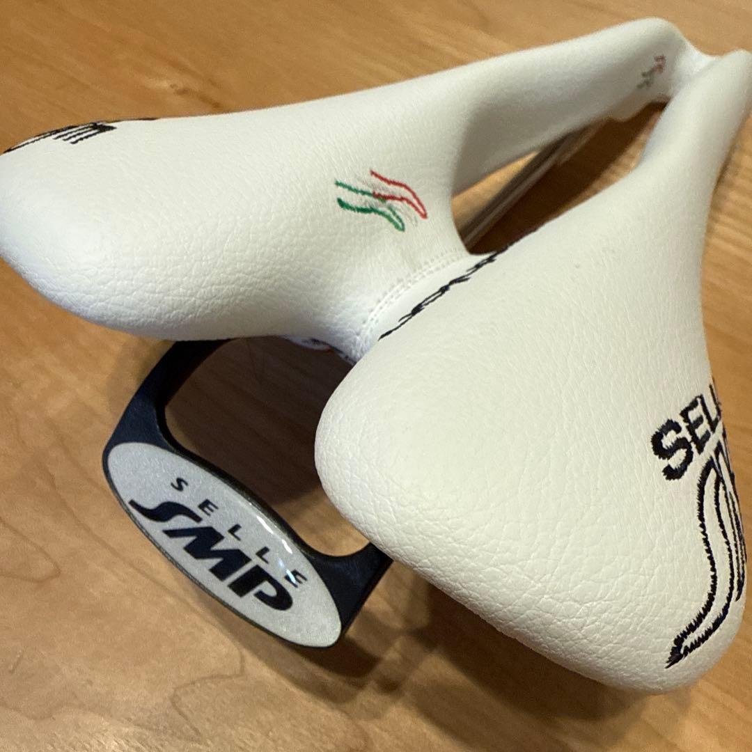《 新品未使用》SELLE SMP T5 ホワイト 希少・美品サドル