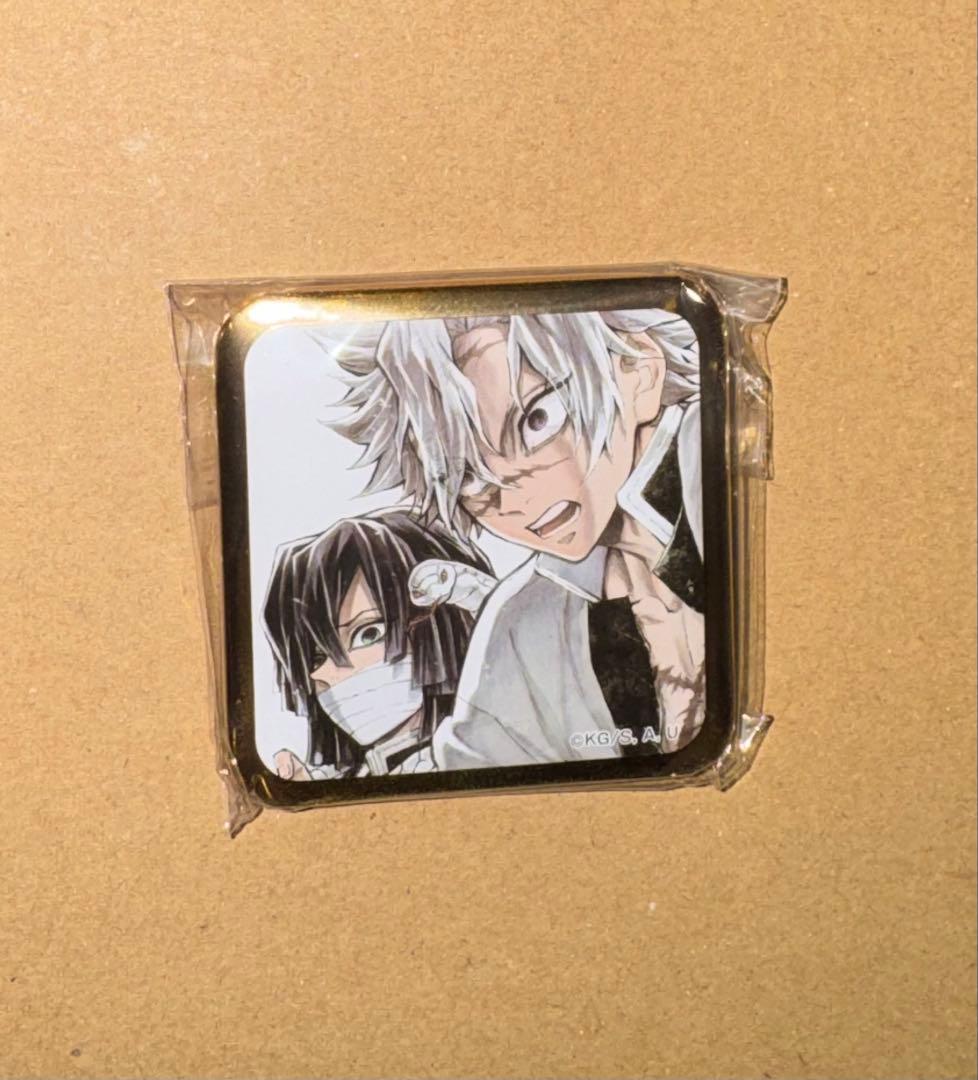 鬼滅の刃 ダイニング 缶バッジ 不死川実弥&伊黒小芭内 - メルカリ