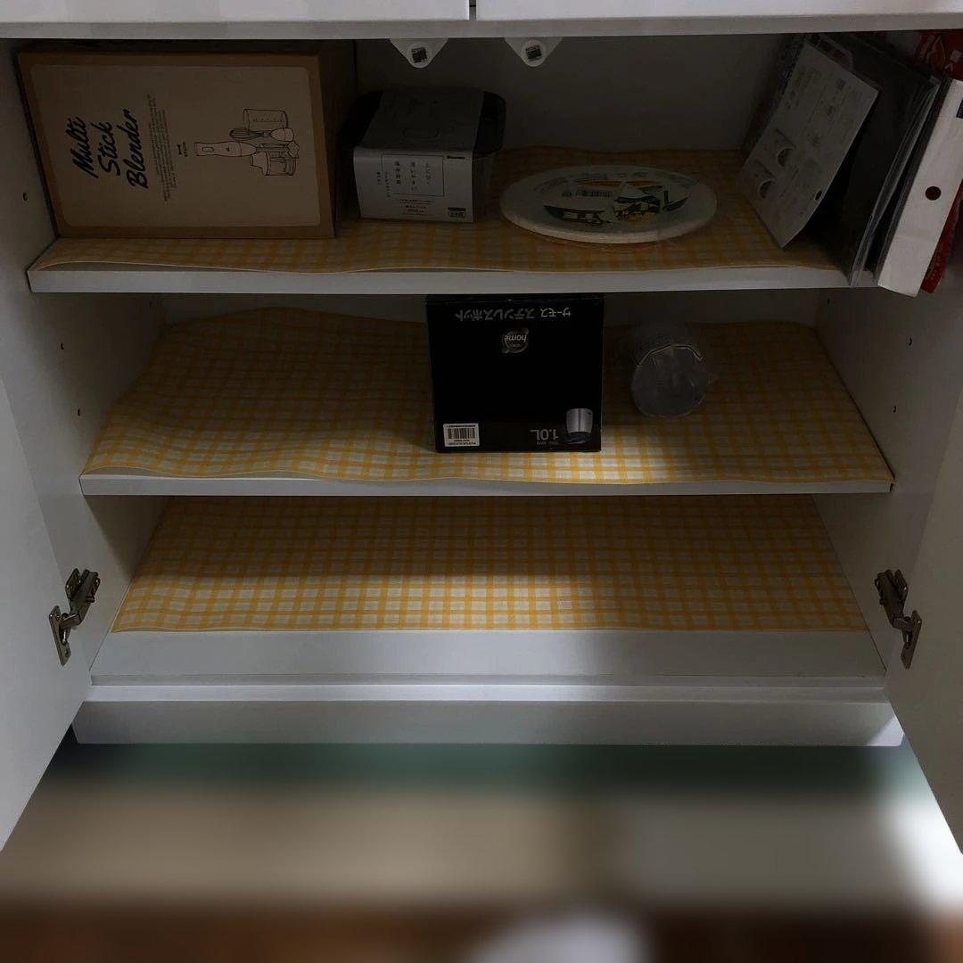 ホワイトキッチン収納キャビネット 食器棚 180×75×45