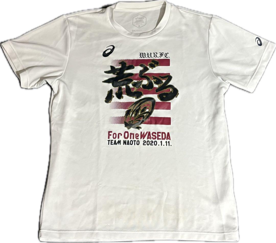 非売品ASICS 早稲田大学ラグビー部優勝Tシャツ 荒ぶる - メルカリ