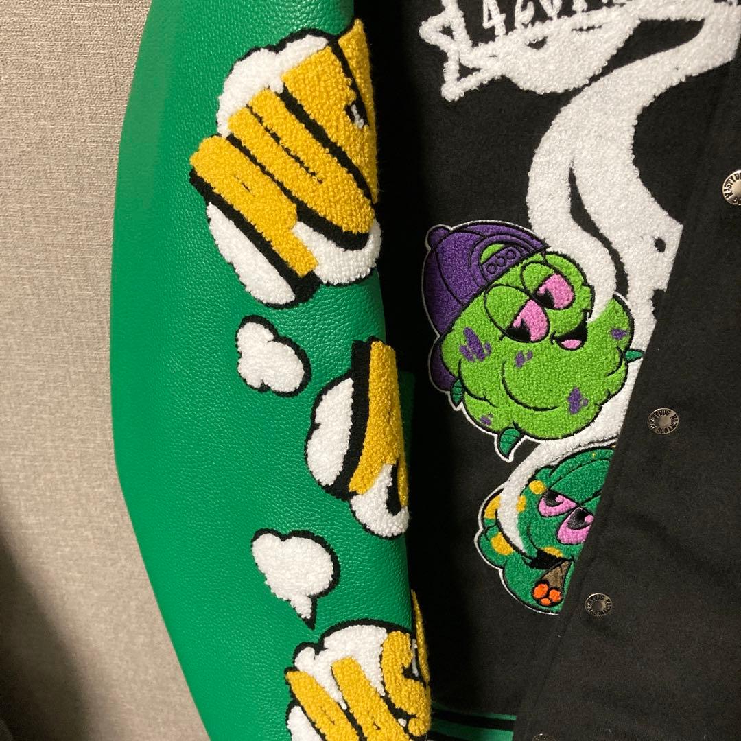 Nasty Dog ナスティードッグ スタジャン L ブラック/グリーン - メルカリ