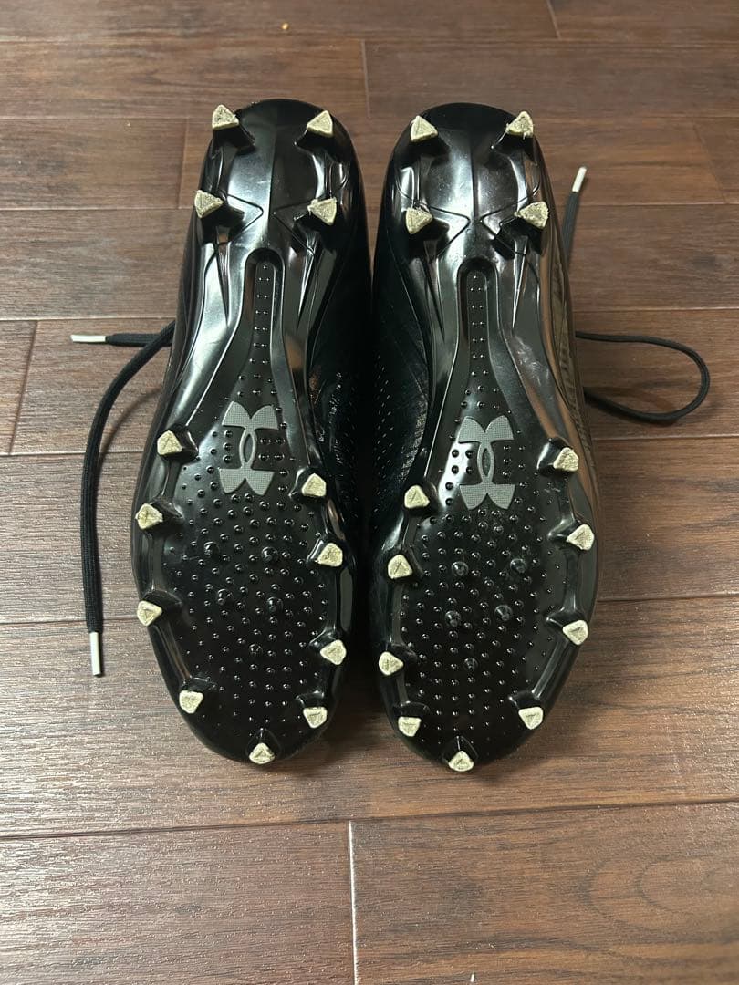 【UNDER ARMOUR】アメフトスパイク　ブラック　26.5cm