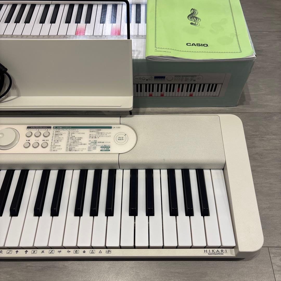 チャイOvO 様Casiotone 光ナビゲーションキーボード LK-530 - 鍵盤楽器