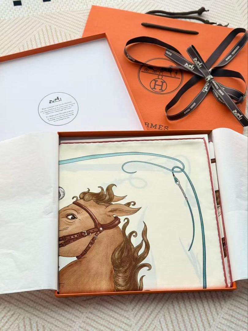 新品未使用 HERMES カレ 90 《グラン・ギャロップ》 MT