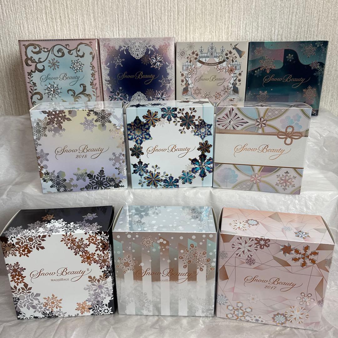 資生堂 スノービューティースキンケアパウダー本体2015-2024 10個セット 資生堂】スノービューティー2024 好評販売中！|