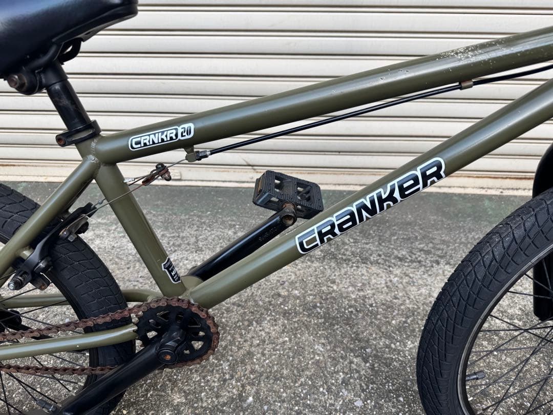 引取り限定ムラサキスポーツ BMX 20インチ クランカー 配送近県要相談