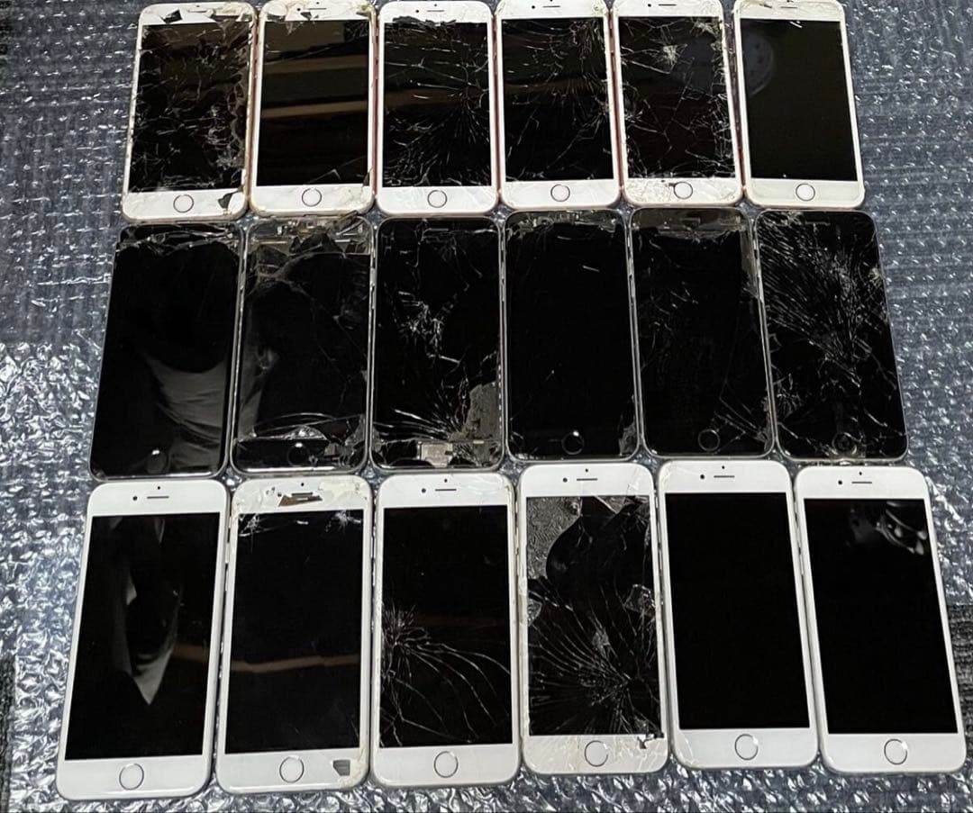 ジャンク【Apple アップル】 iPhone6s まとめて 18台セット - メルカリ