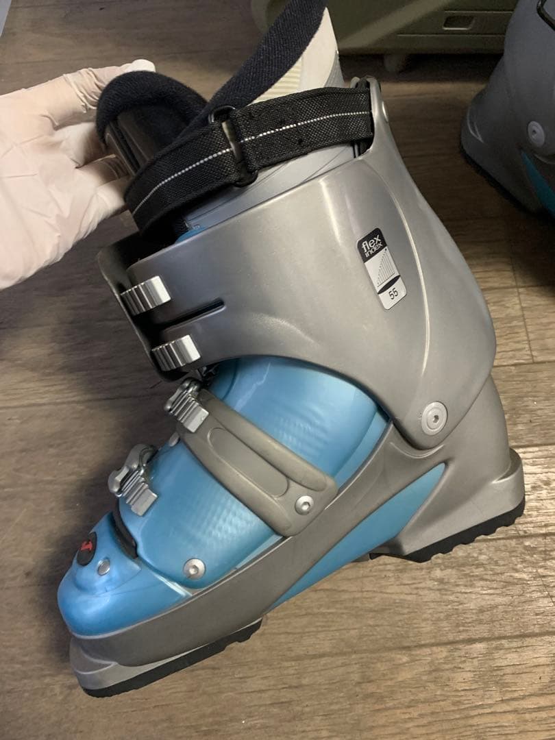 送料込み　NORDICA　スキーブーツ　24.5cm　ブルー