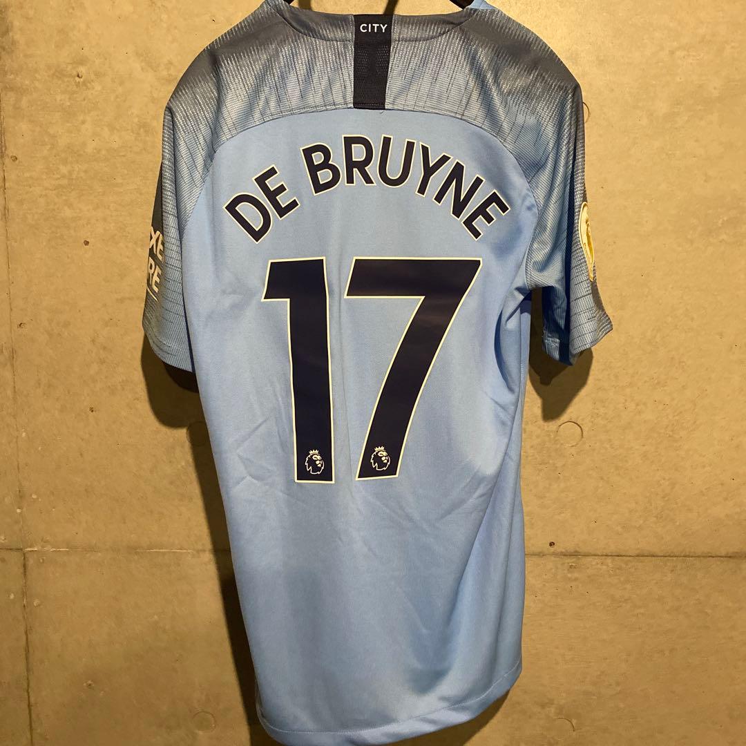 デ・ブライネ　マンチェスター・シティ　 18/19　ホーム　リーグ仕様 デ・ブライネ マンチェスター・シティ 18/19 ホーム リーグ仕様 デ