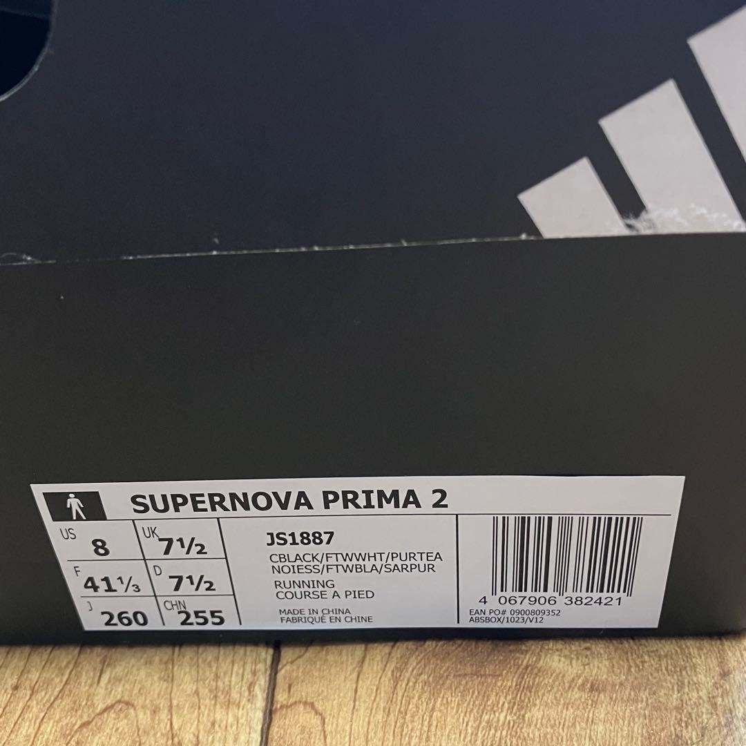 【新品・未使用】アディダス スーパーノヴァプリマ2 26.0cm ブラック