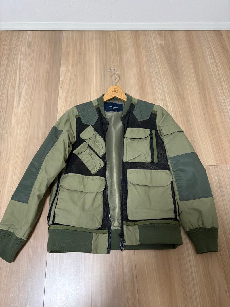 オリーブグリーン MA-1 フライトジャケット - メルカリ