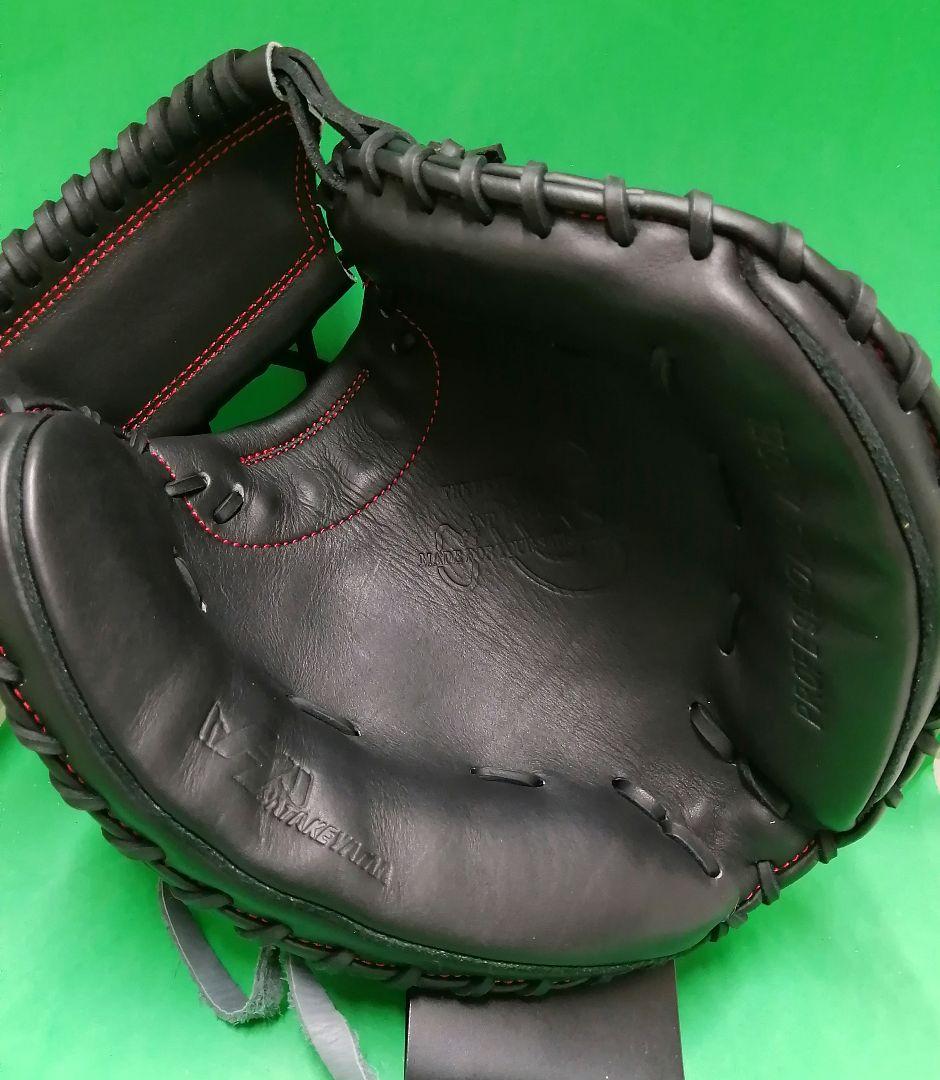202.展示会限定品ハタケヤマ軟式ミット ハタケヤマ 軟式 キャッチャーミット 2024年モデル 北海道日本ハム