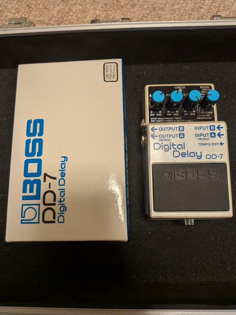 BOSS DD-7 デジタルディレイ 説明書・箱あり DD-7 Digital Delay（デジタルディレイ） │ BOSSマニア共和国