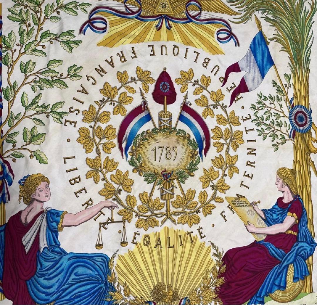 エルメスカレ90 フランス革命 シルクスカーフ 希少 入手困難！レア物