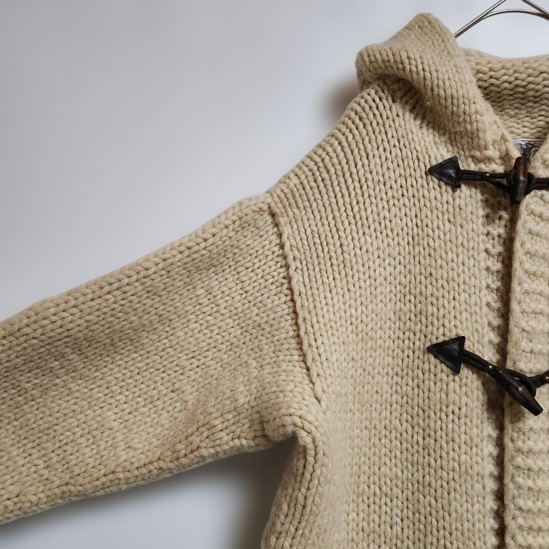 Kanata カウチンセーター ダッフル ピュアウール