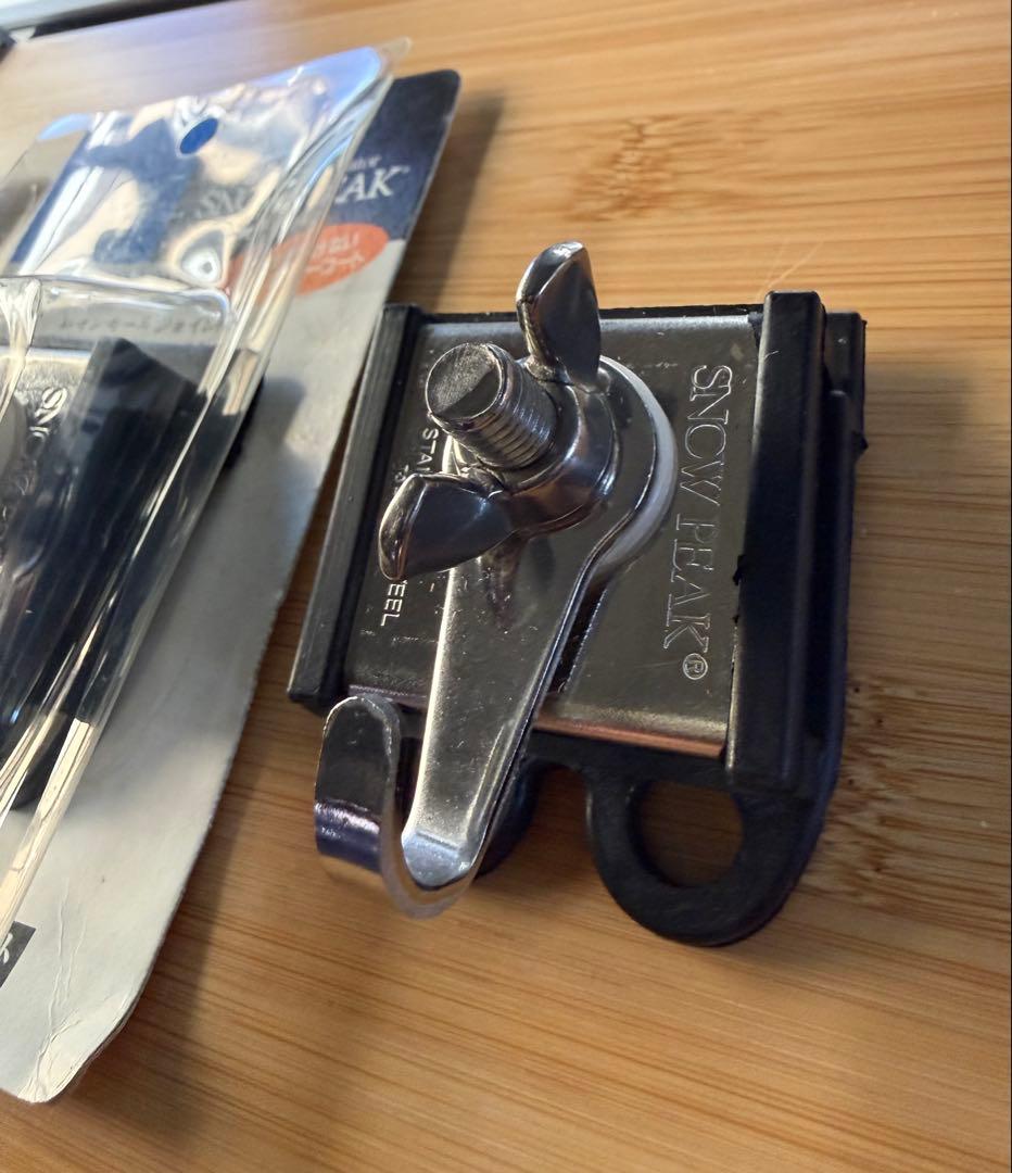 SNOW PEAK スノーピーク カーサイドジョイント レインモールジョイント