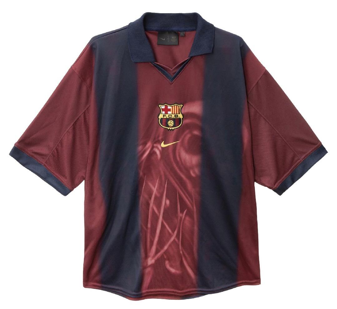 ウェア NIKE x CJ x FC BARCELONA RETRO 2000/01 CJ X NIKE X FC BARCELONA RETRO 2000/01 HOME SKELETON JERSEY 🔥🔥🔥🔥🔥