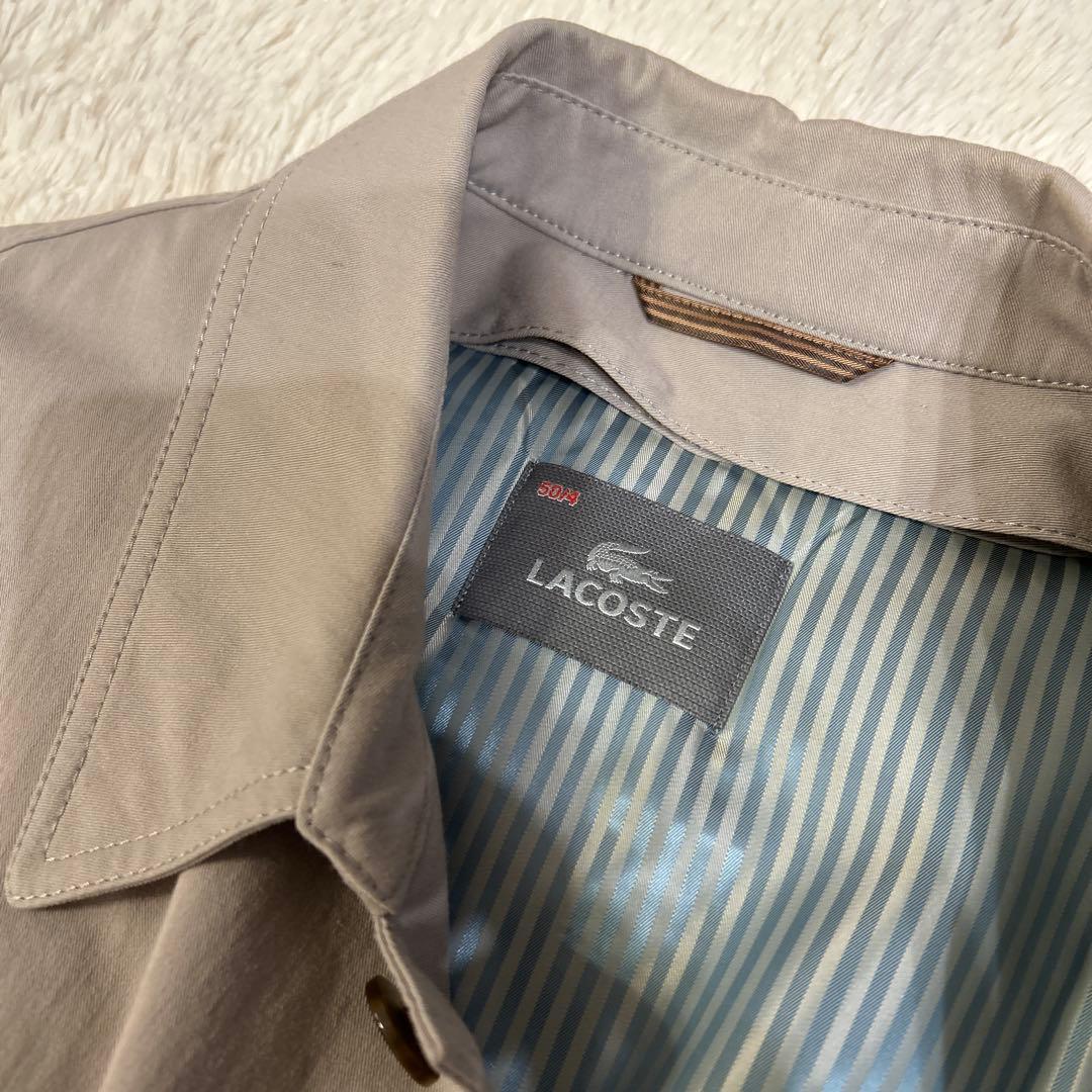 ☆希少☆ライナー付き2wayLACOSTE ラコステ ステンカラーコート グレー