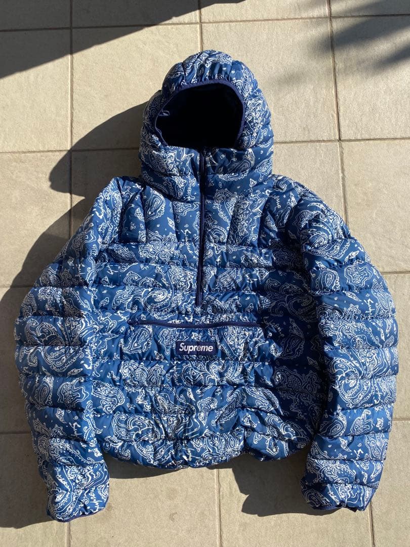 Supreme Micro Down Half Zip Hooded - メルカリ