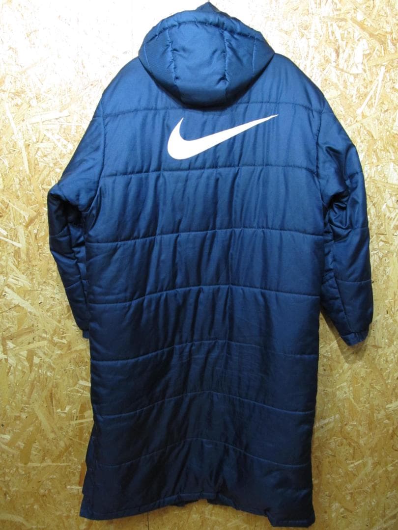 鹿島アントラーズ ベンチコート ナイキ ネイビー XL/△HGNKASHIMA