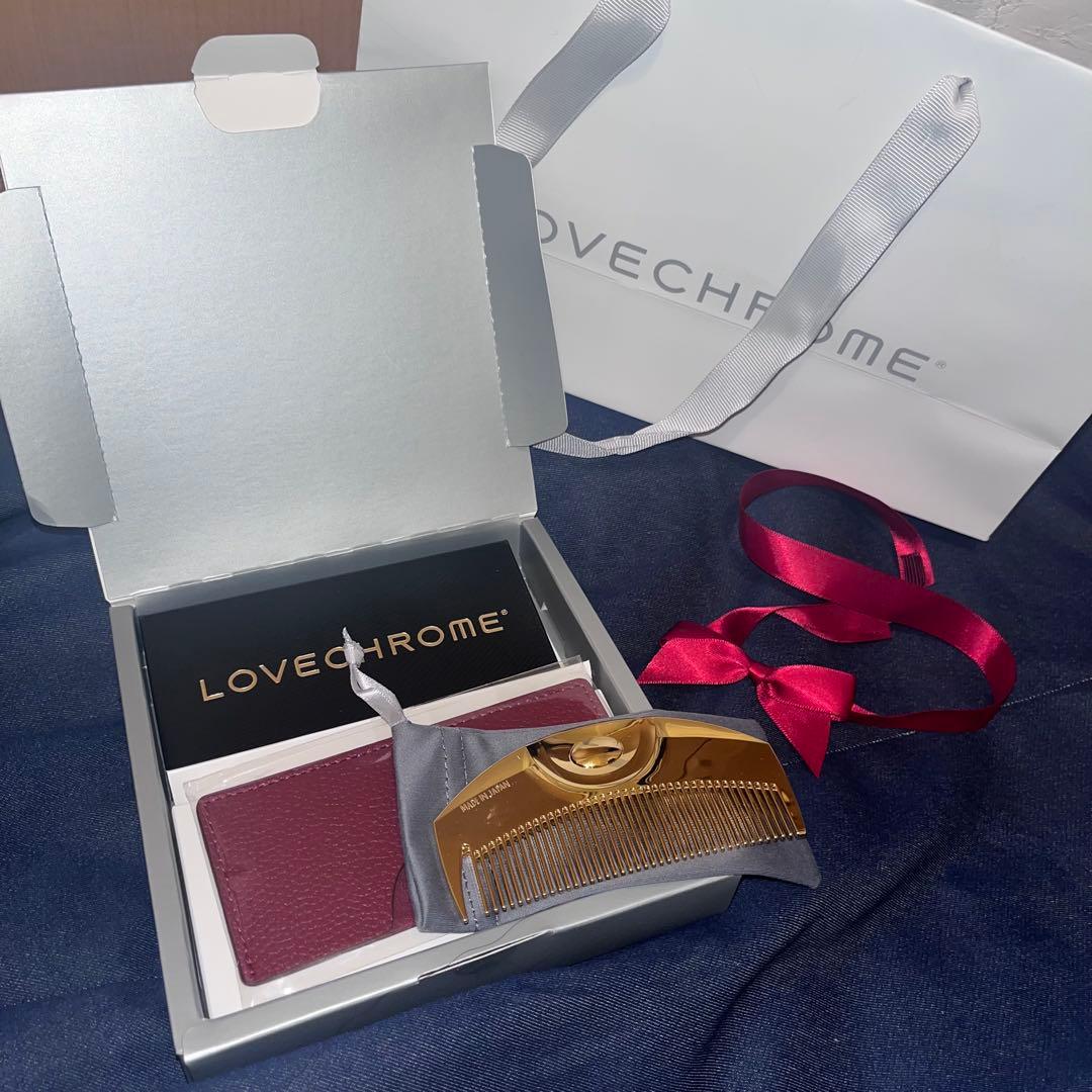 ラブクロム K24 GP ツキ ゴールド ケース付きBOX ボルドー 赤