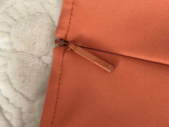 ☆美品☆Rene☆バルーンスカート ワンピース☆34☆オレンジ サーモン